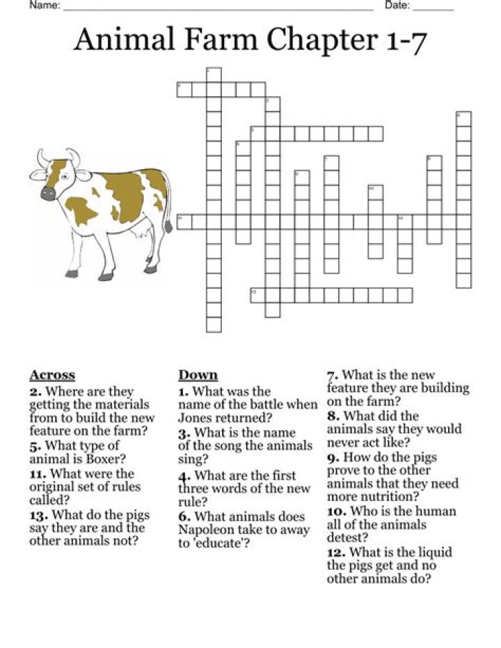 Plow pullers on a farm crossword clue answer