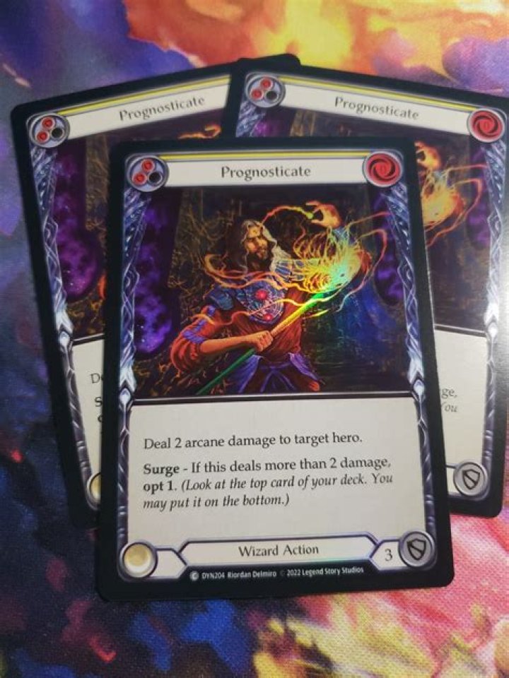 Prognosticate (Blue) | Dynasty (Rainbow Foil)
