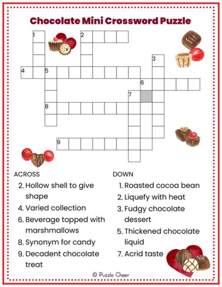 Psychoactive ingredient in some chocolate bars Crossword Clue and Answer