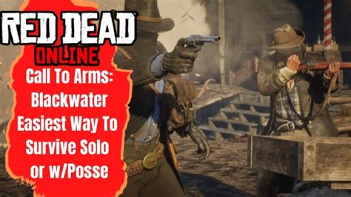 Red Dead Online – Beating Blackwater Call to Arms (Solo Easy)