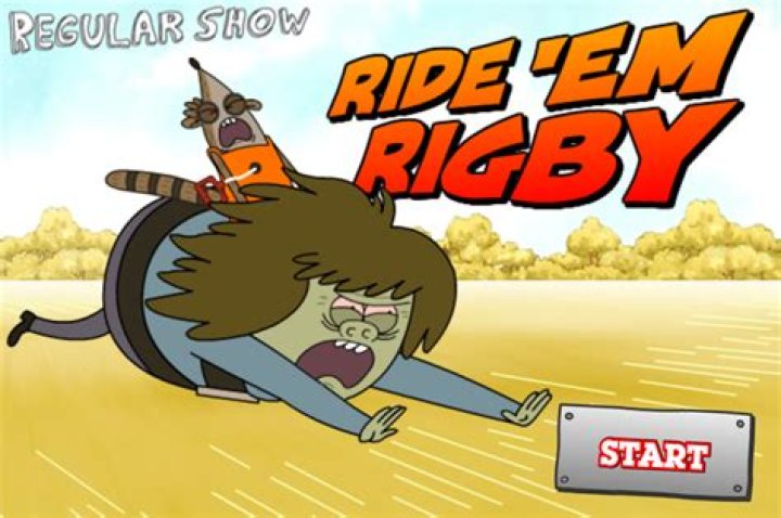 Ride 'em Rigby - Regular Show Games