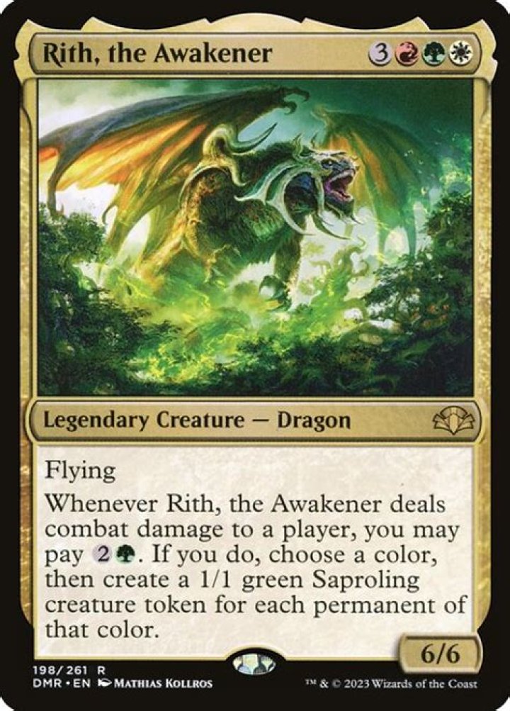 Rith, the Awakener (Retro Frame) | Dominaria Remastered - Retro Frame
