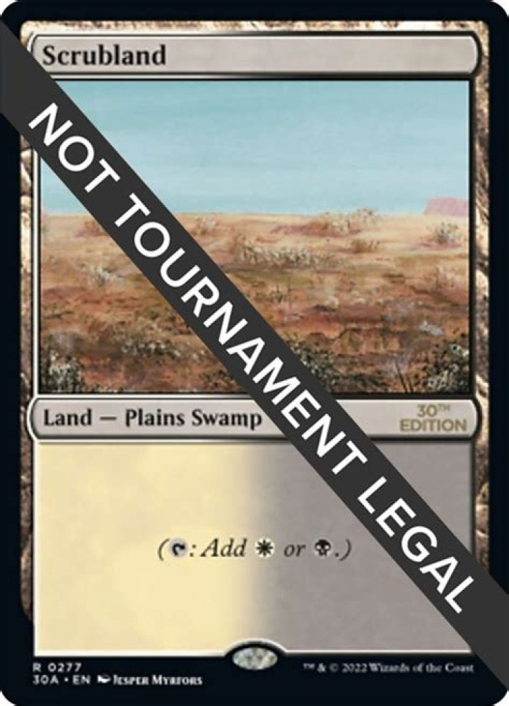 Scrubland | 3rd Edition / Revised