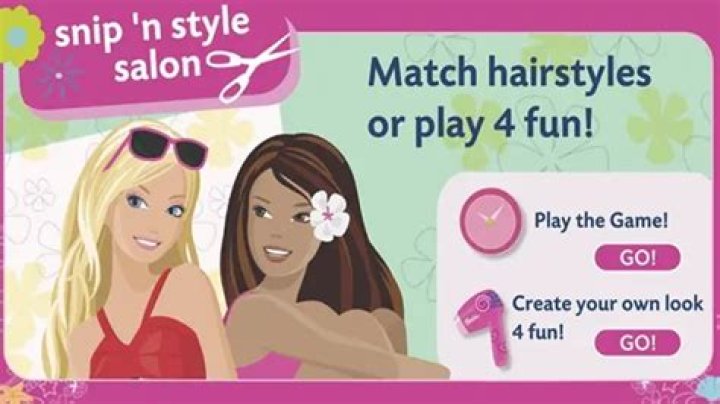 Snip'n Style Salon - Barbie Games