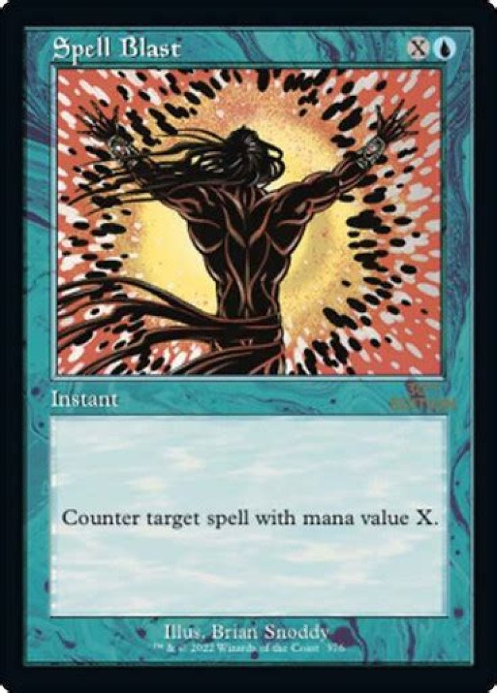 Spell Blast (Retro Frame) (Not Tournament Legal) | 30th Anniversary Edition - Retro Frame