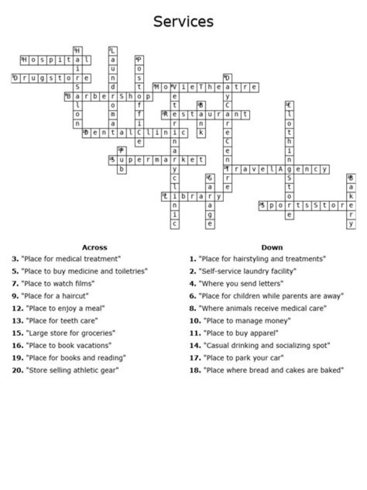 Tech support service Crossword Clue