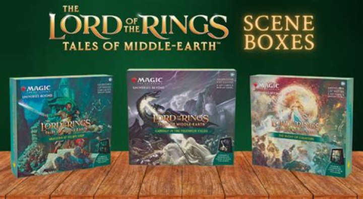 The Lord of the Rings Holiday Release - Scene Box - Aragorn at Helm's Deep [SLD-MTG-BXS-LTRSCENE-EN-ARAGORN]