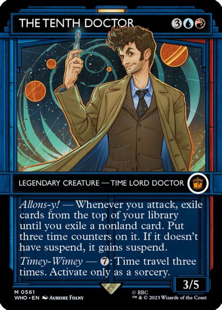 The Ninth Doctor (Showcase) | Doctor Who Commander - Variants