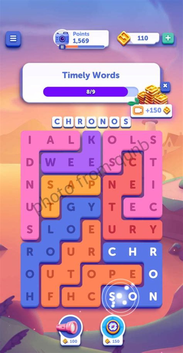To put things in a specific order Word Lanes – Answers