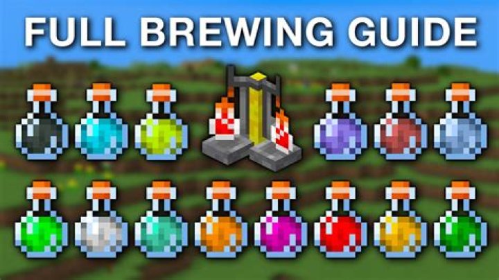 Ultimate Minecraft Potion Brewing Guide (1.19)