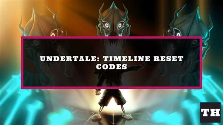 Undertale Last Reset Codes (June 2022)
