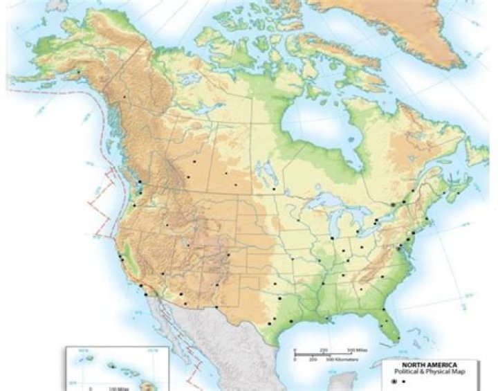 US & Canada Physical Map Quiz