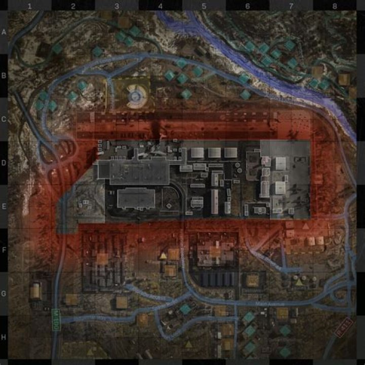Verdansk Intl. Airport | Map in COD Modern Warfare