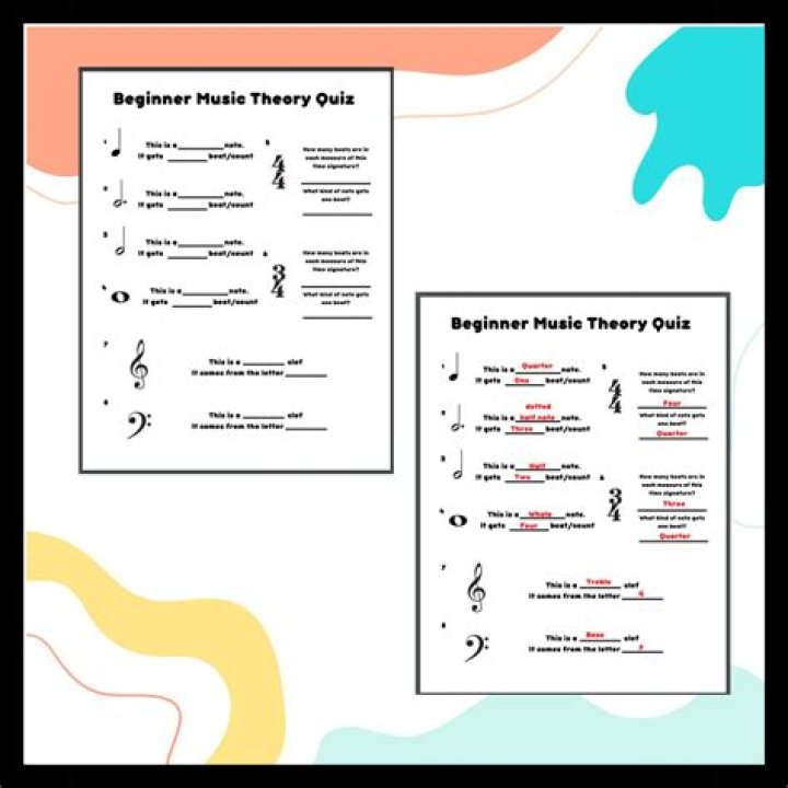 Violin Music Theory Quiz