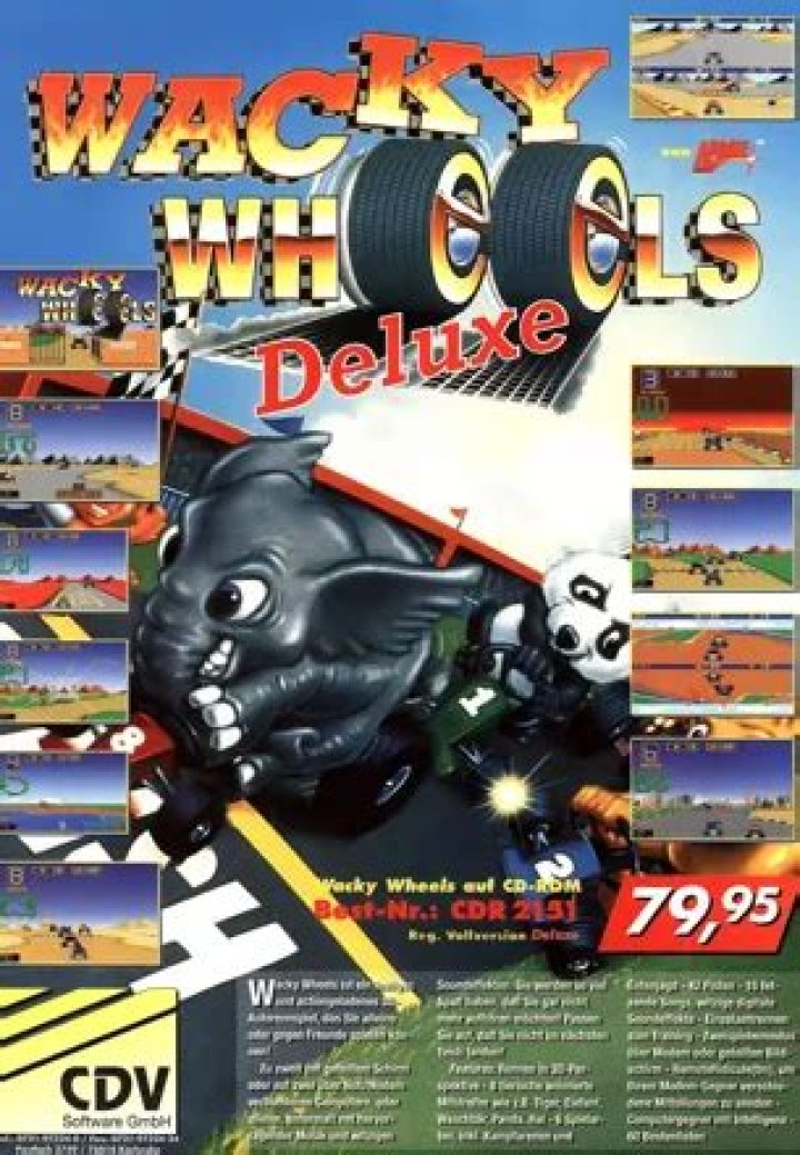 Wacky Wheels (1994) - MobyGames