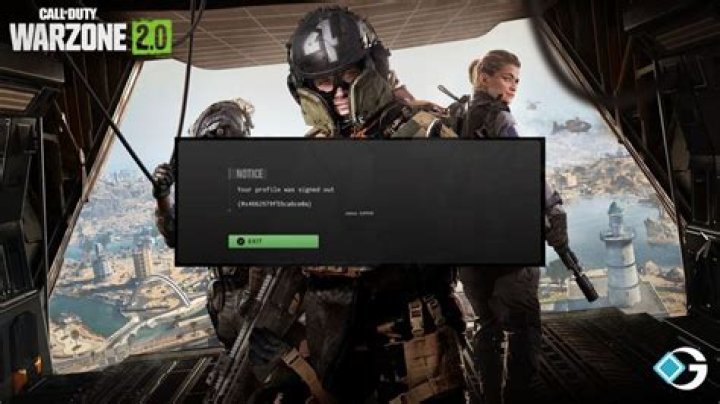 Warzone 2.0: How to Fix "Your Profile Was Signed Out" Error