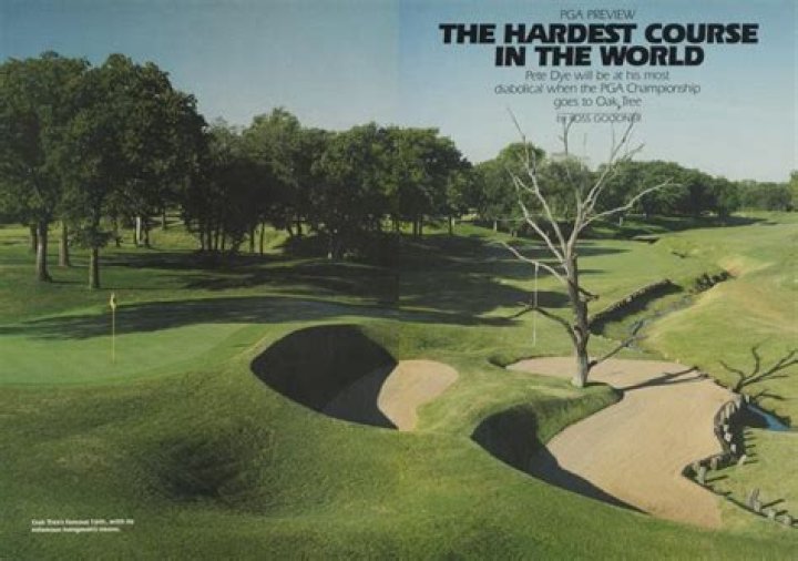 What is the hardest course in PGA 23?