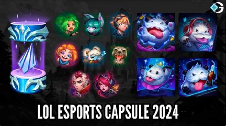 What You Can Get From LoL Esports Capsule 2024