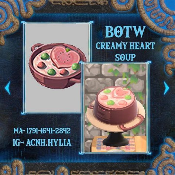 Where to find and get Creamy Heart Soup recipe