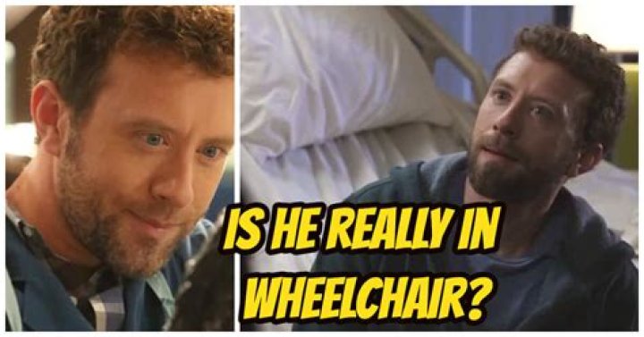 Why is Hodgins in a wheelchair?