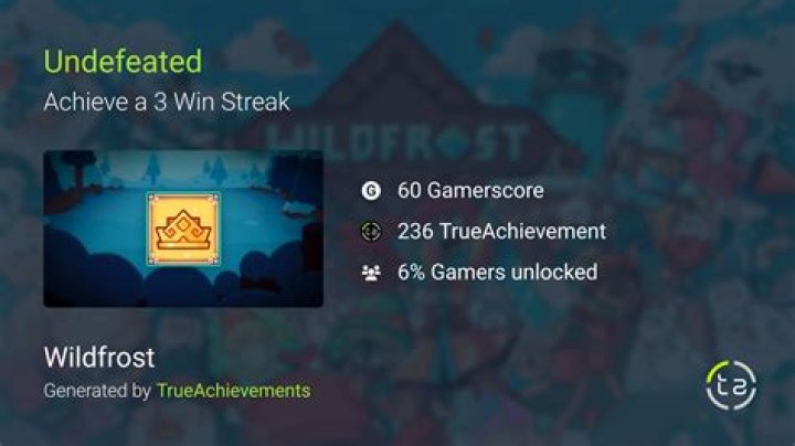 Wildfrost – Achievement Guide