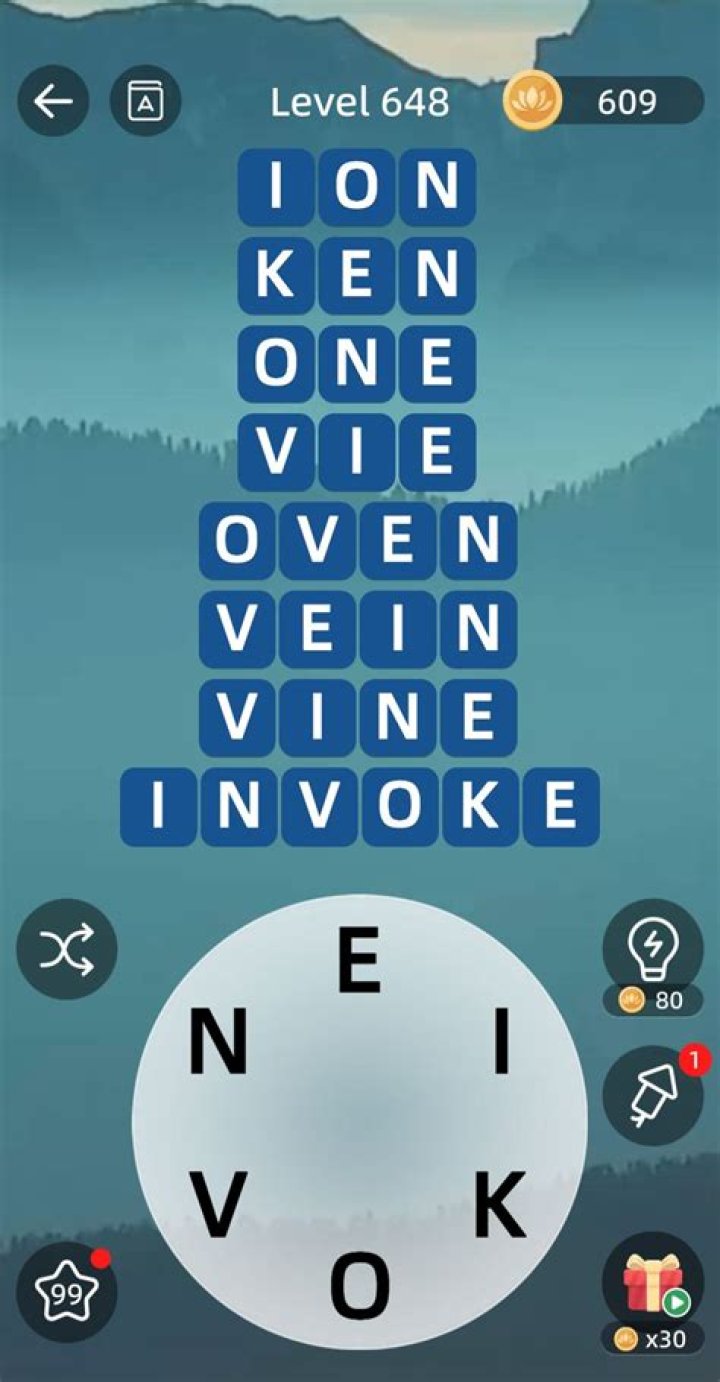 Word Life Level 648 Answers • Game Solver