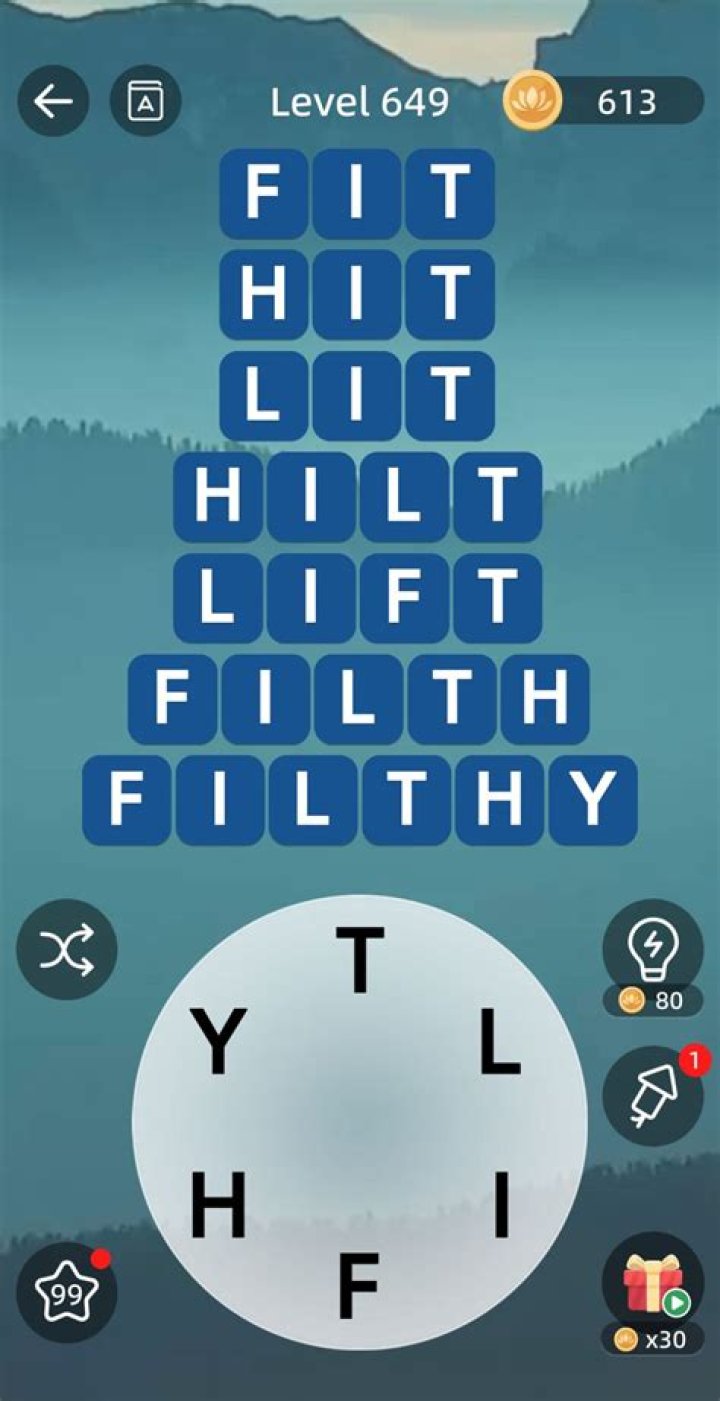 Words More Level 649 • Game Solver