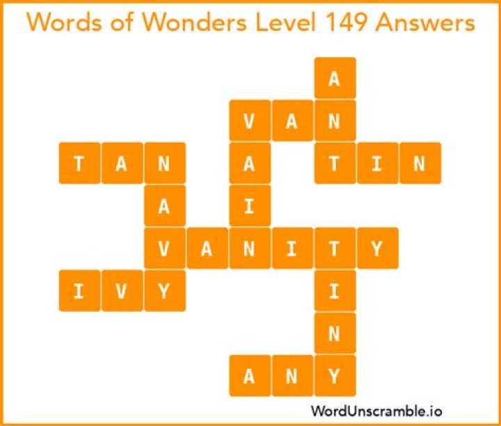 Words Quiz Level 149 • Game Solver