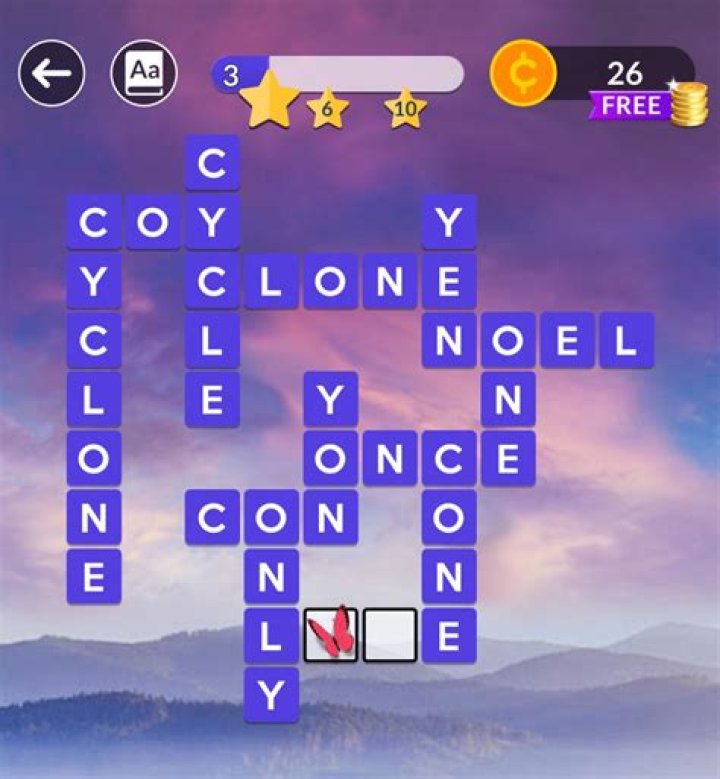 Wordscapes – December 16 2020 Daily Puzzle Answer