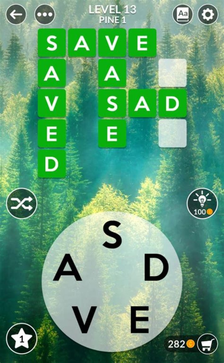 Wordscapes Forest-Dew 8 Answers • Game Solver