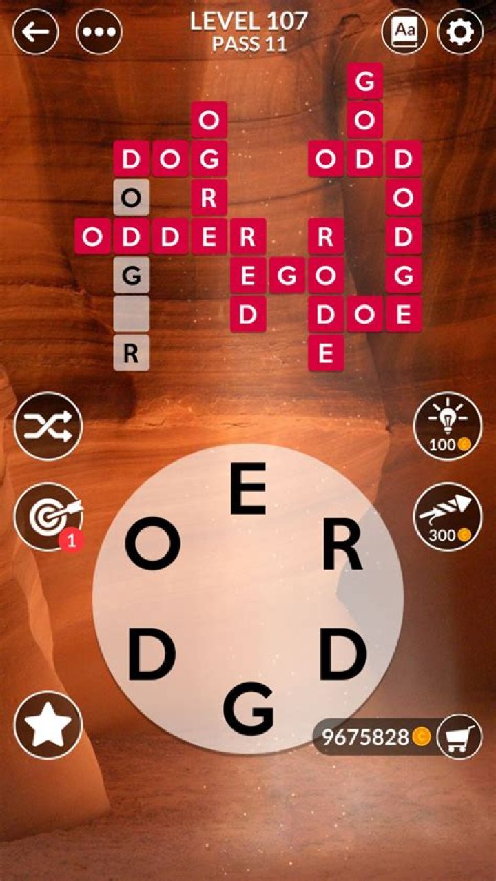 Wordscapes Level 107 Answers