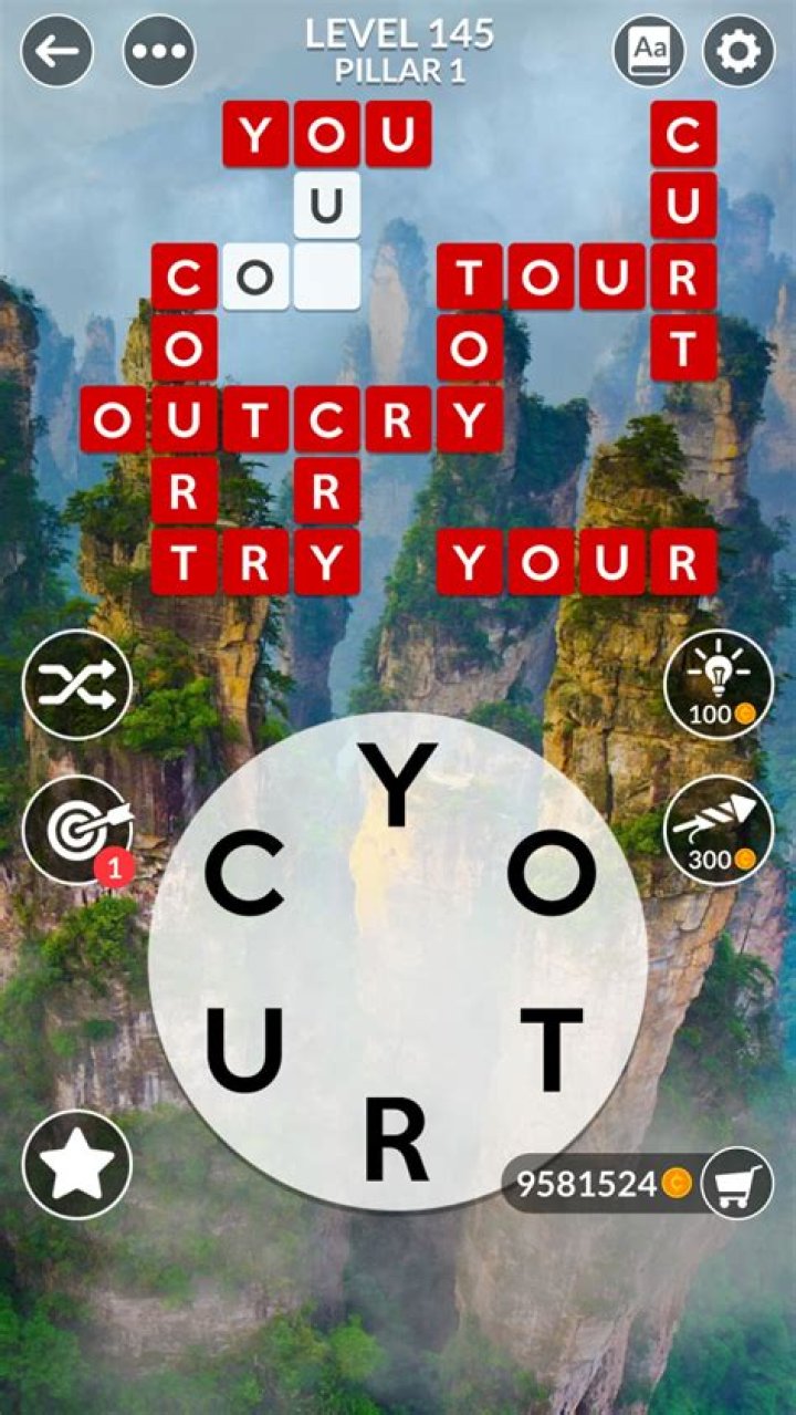 Wordscapes Level 145 Answers
