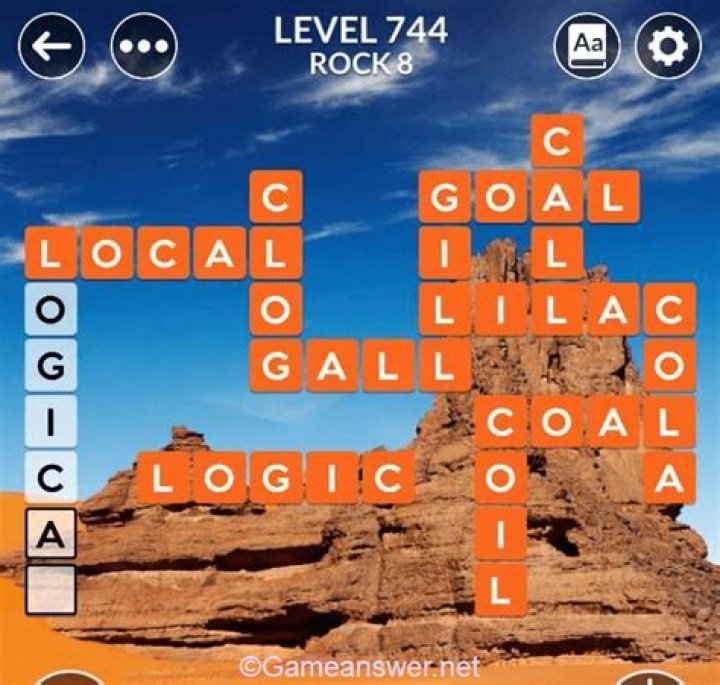 Wordscapes Level 744 Answers