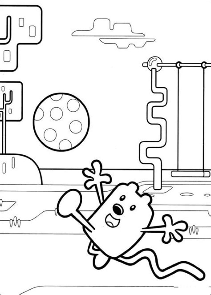 Wubbzy Coloring Game - Wow Wow Wubbzy Games